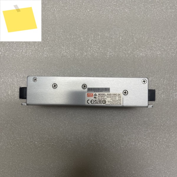 MEAN WELL 100W 철도용 단일 출력 DC-DC 컨버터 RSD-100C-5 | 48V에서 5V로 변환하는 제품 이미지