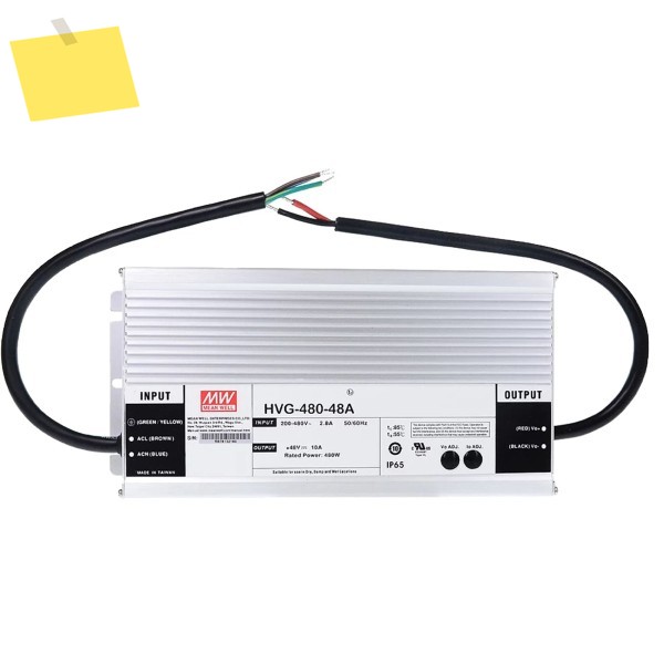 MEAN WELL 480W 정전압 + LED 드라이버 HVG-480-24A 54V 제품 이미지