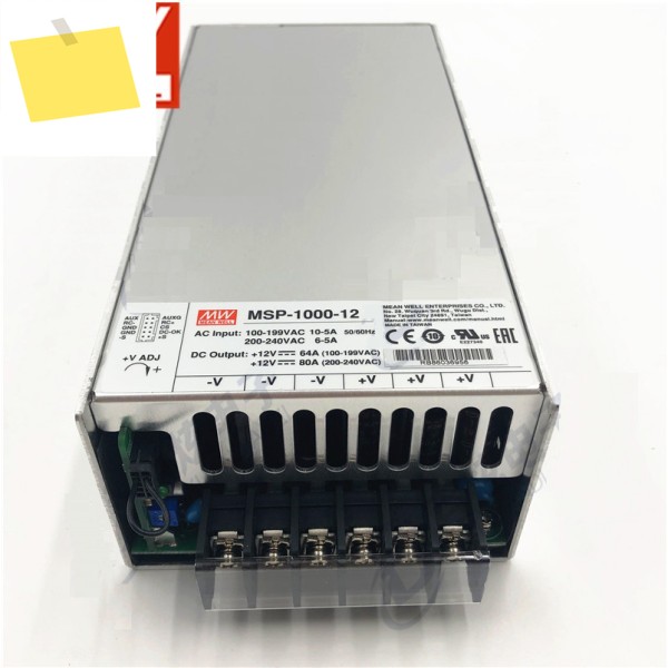 MEAN WELL 1000W 단일 출력 타입 MSP-1000-12 12V 48Vmeanwell 제품 이미지