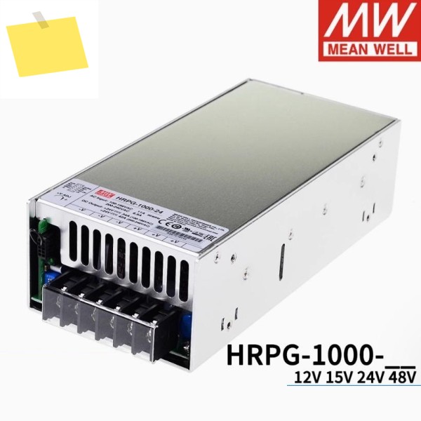 MEAN WELL 1000W 단일 출력PFC 기능 포함 HRPG-1000-12 12V 제품 이미지