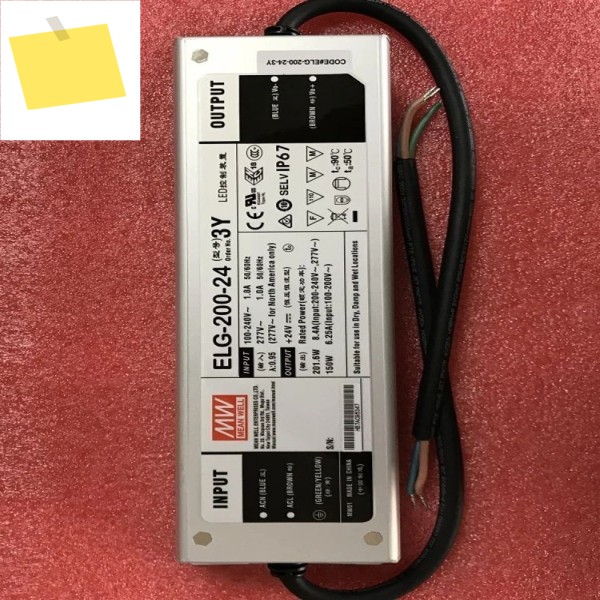 MEAN WELL LED 전원 공급 장치 ELG-200-12-3Y 200W 제품 이미지