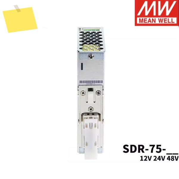 MEAN WELL75W 단일 출력 산업용 DIN 레일 전원 공급 장치 SDR-75 12V 제품 이미지
