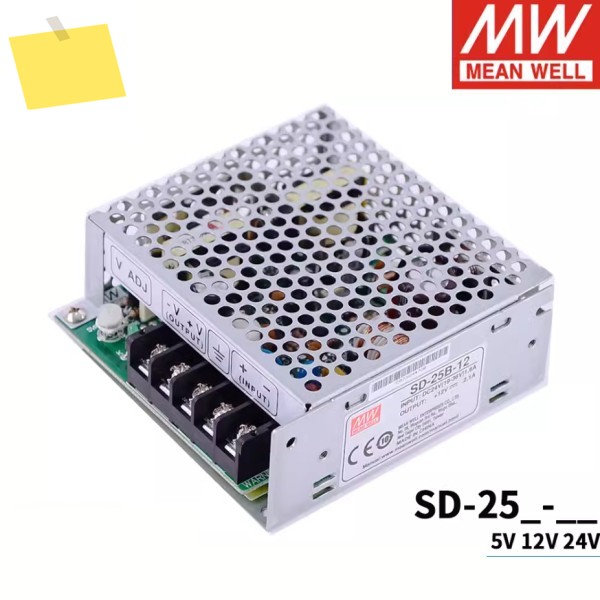 MEAN WELL 25W 단일 출력 DC-DC 컨버터 SD-25A-5 제품 이미지