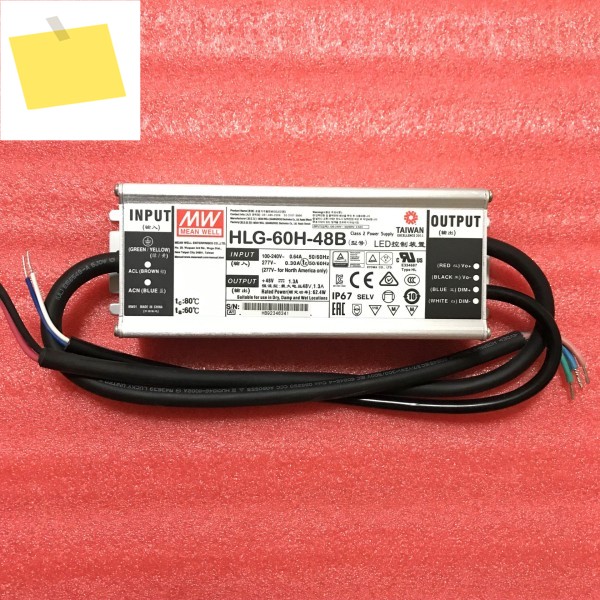 MEAN WELL LED 전원 공급 장치 HLG-60H 60W 제품 이미지