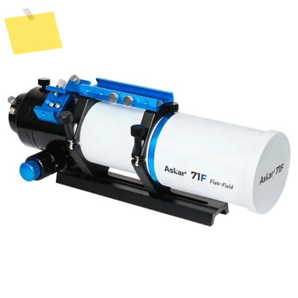 Askar 71F 플랫 필드 망원경, 조리개 F6.9 ED 유리 굴절기 OTA, 쿼드러플렛 에어 스페이스드 APO, 230mm 비센 도브테일 플레이트 제품 이미지