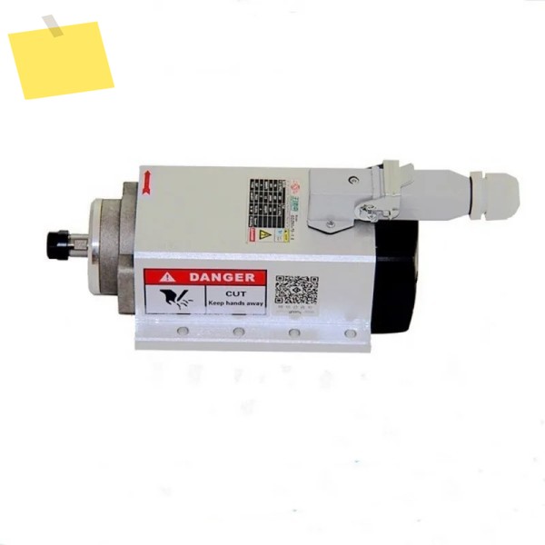 공랭식 스핀들 모터, CNC 조각 라우터 목공용 고정밀 세라믹 베어링, 380V 1.5KW ER11, 24000RPM, 4 개 제품 이미지