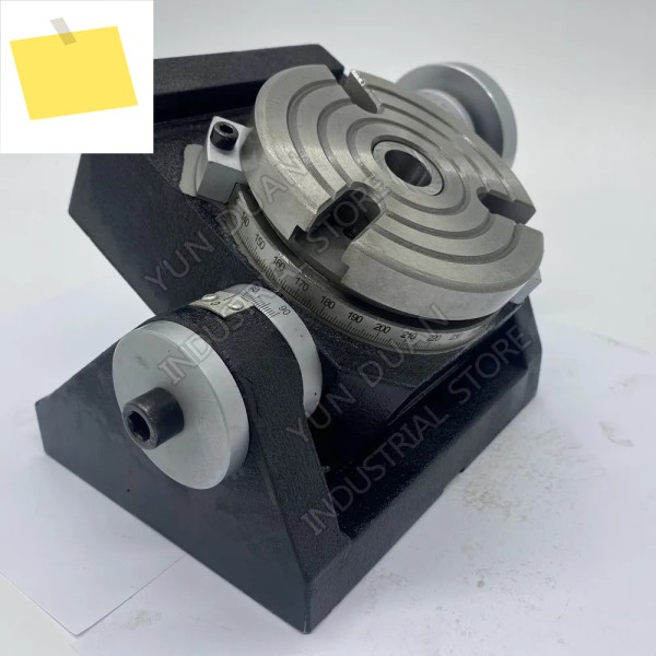 밀링 드릴링 연삭용 인덱싱 플레이트, CNC 로터리 테이블, 틸트 0-90 도, 5 인치 TSK125, 125mm 제품 이미지