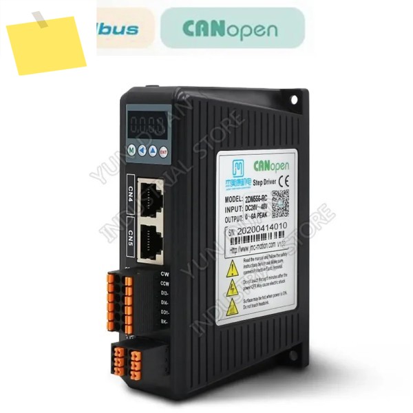 Nema 23 57mm 스테퍼 모터 드라이버 Canopen Modbus RTU RS485 2상 디지털 디스플레이 24-48VDC 제품 이미지
