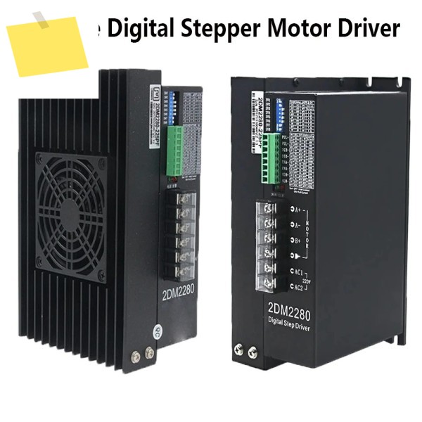 Nema42 110mm 스텝퍼 모터용 2PH 드라이버, 2DM2280 디지털 80-240VAC 8.2A 32 비트 DSP 200KHz 제품 이미지