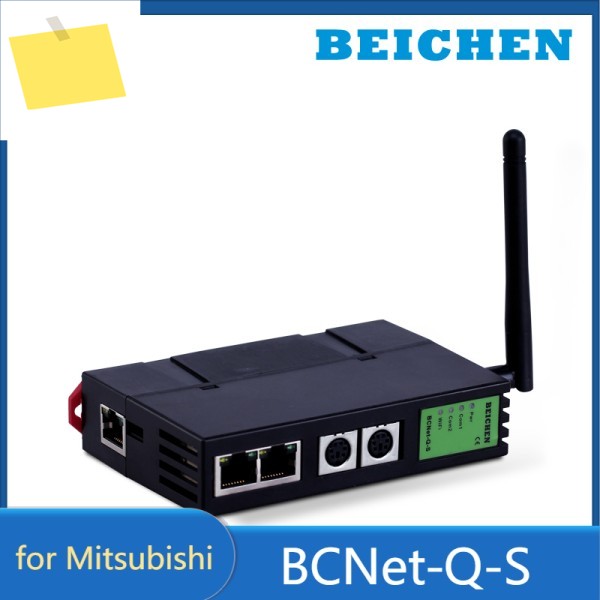 미쓰비시 Q 시리즈 PLC RS232용 BCNet-Q-S MC MODBUS TCP 무선 WiFi 데이터 수집 모듈 제품 이미지