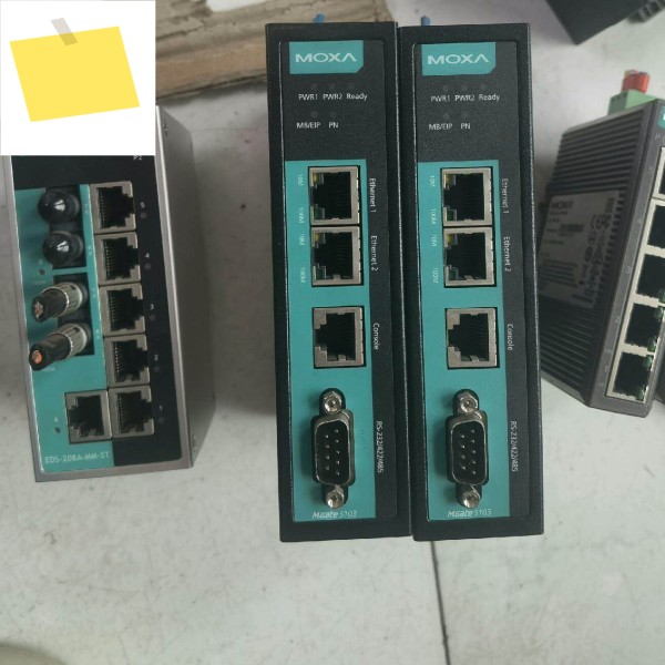 MOXA MGate 5103 컨버터 Modbus EtherNetIP-PROFINET 게이트웨이 제품 이미지