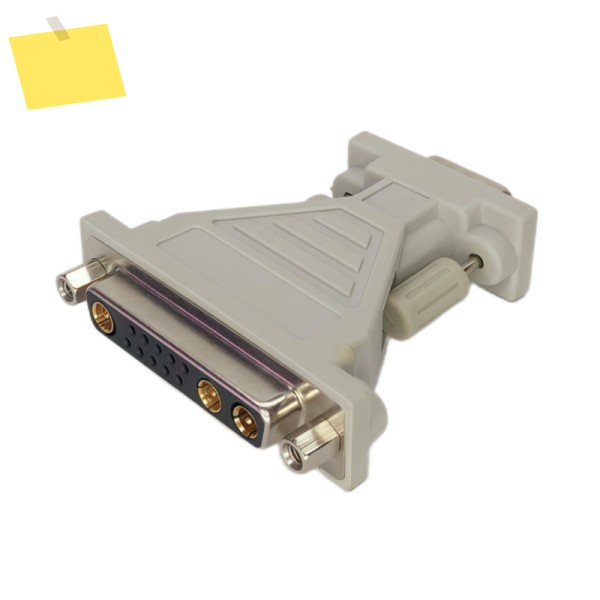 13W3F-VGA15M 어댑터 13W 암-VGA 수 플러그 제품 이미지