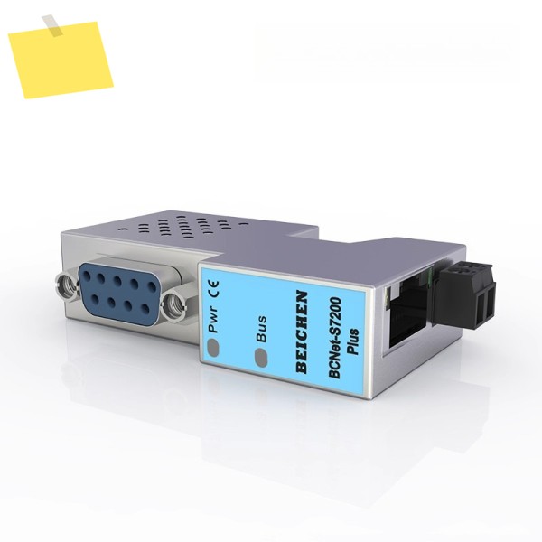 BCNet-S7200 플러스 컨버터, 지멘스 PPI에서 S7TCP 및 MODBUS 변환 제품 이미지