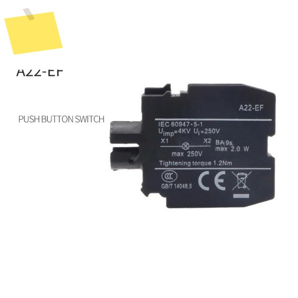 10PCS A22-EK10 버튼 스위치 접점용 새 제품 이미지