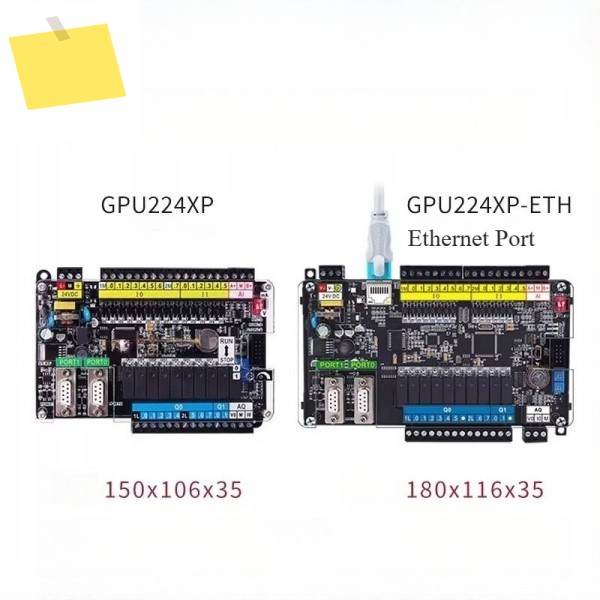 CPU224XP는 Siemens S7 200 PLC 프로그래밍 가능 컨트롤러와 호환됩니다. 산업용 제어 보드 릴레이 트랜지스터 이더넷 포트 제품 이미지
