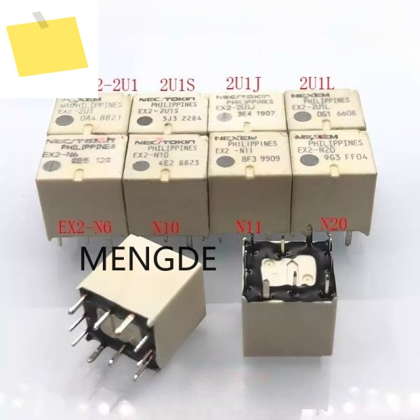 10PCS NEC EX2-2U1 중앙 제어 도어 잠금 릴레이 12V 10핀 제품 이미지