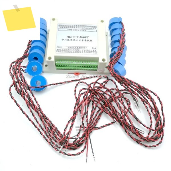 40A 다중 채널 16 AC 전류 주파수 측정 수집 모듈 RS485 센서 송신기 MODBUS-RTU 제품 이미지