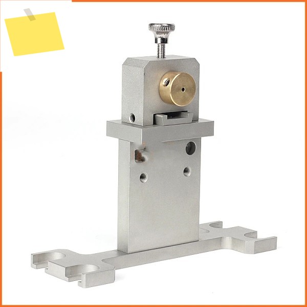 0.2~1.5mm 단일 모드 광섬유 카드 홀더, 베어 파이버 클램핑 척, 조정 헤드, 광기계 황동 제품 이미지
