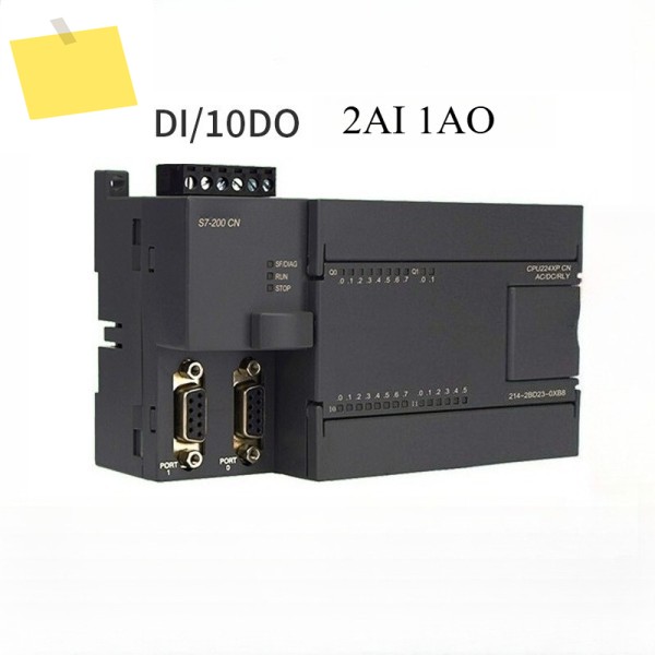 CPU224XP Siemens S7-200 PLC와 호환 가능 트랜지스터 릴레이 14DI 10DO 2AO 이더넷 포트 제품 이미지