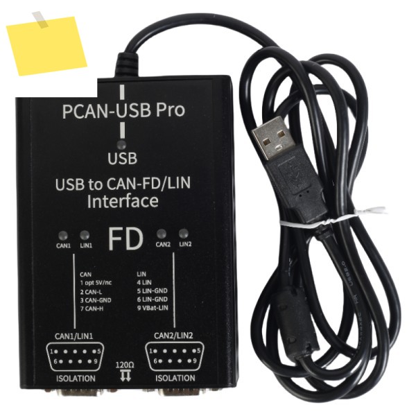 PCAN-USB Pro FD PRO 8Mbits to 어댑터 2CH PEAK용 IPEH-004061과 호환 가능 제품 이미지