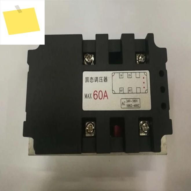 솔리드 스테이트 전압 조정기 MAX60A AC24V-380V 50HZ-60HZ 수축 기계 변환 유형 제품 이미지