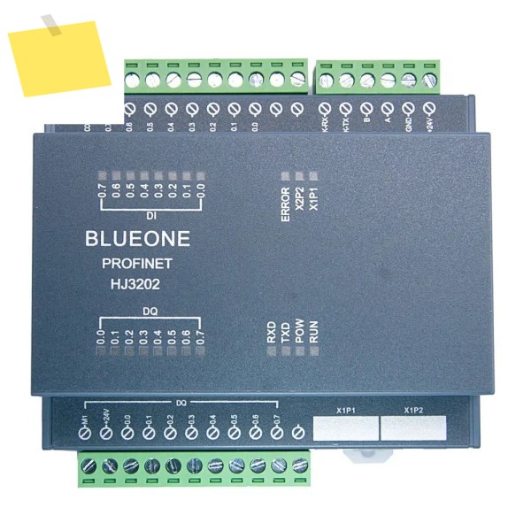 Profinet 원격 IO 모듈 버스 분산 16DI16DO는 PLC12001500200을 지원합니다 제품 이미지