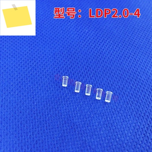 LDP 조리개 2mm 투명 광전도성 고투과율 표시 등 신호등 발광 다이오드 라이트 튜브 제품 이미지