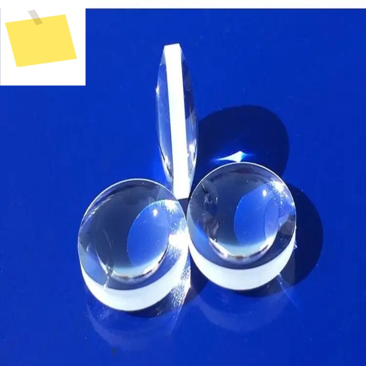 직경 12.7mm, 초점거리 20MM 양볼록렌즈, K9 광학유리 제품 이미지