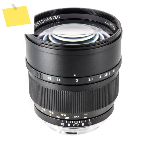 ZHONGYI 스피드마스터 85mm F1.2 렌즈 풀프레임 수동 초점 카메라 소니, 캐논, 펜탁스, 후지 GFX 제품 이미지