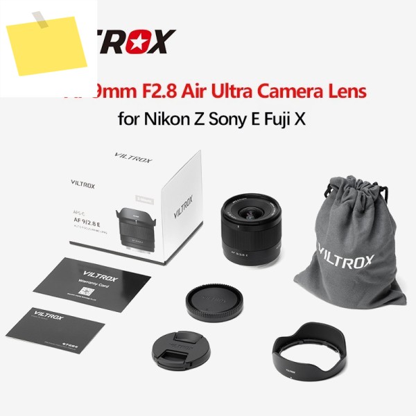 VILTROX AF 9mm F2.8 에어 렌즈 APS-C 자동 초점 카메라 소니 E, 후지필름 XF, 니콘 Z 마운트 미러리스 제품 이미지