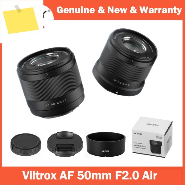 Viltrox 50mm F2.0 Air 에어 자동 초점 풀 프레임 렌즈 Sony E A7C Nikon Z 제품 이미지