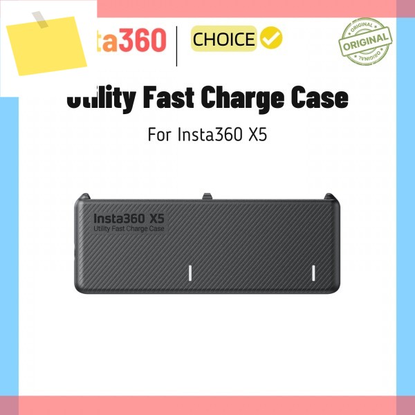 Insta360 X5 유틸리티 고속 충전 케이스 PD 내장형 USB-C 이중 액세서리 제품 이미지
