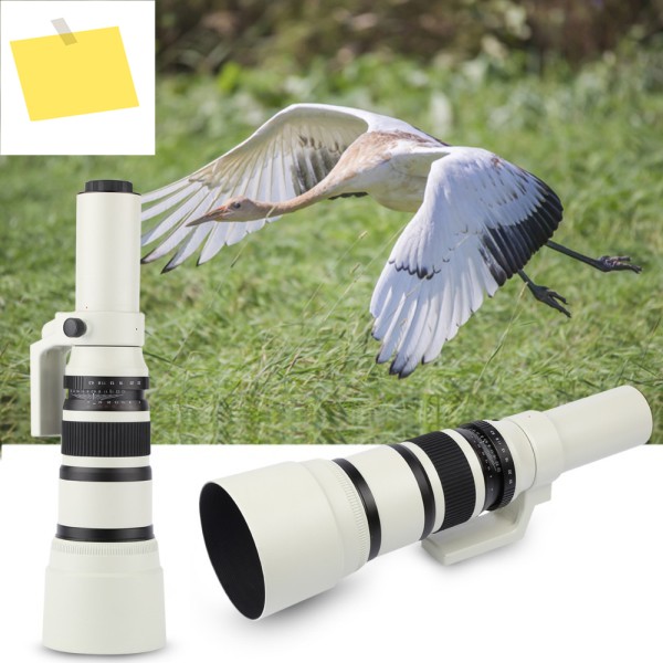 JINTU 500mm F6.3 T-마운트 슈퍼 망원 카메라 렌즈니콘 캐논 소니 DSLR 및 매크로 43 미러리스 제품 이미지