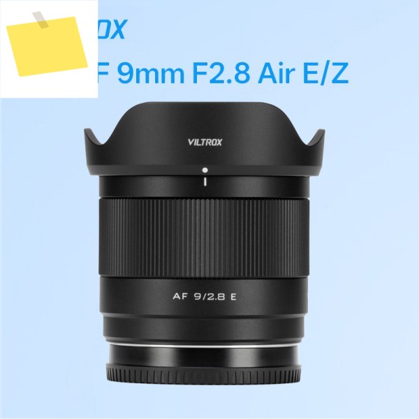 VILTROX AF 9mm F2.8 에어 프라임 렌즈 APS-C 초광각 대구경 자동 초점 카메라 니콘 Z 소니 E 후지 X용 제품 이미지