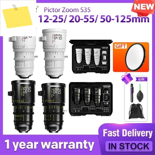DZOFilm Pictor 12-25mm T2.8 렌즈 14-20 나사산 Super35 ' 파르포컬 줌 PL EF 마운트용 제품 이미지