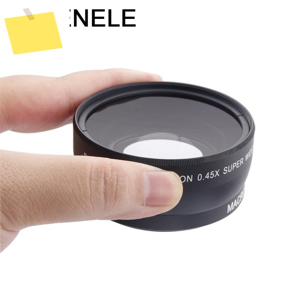 캐논 니콘 소니 후지 카메라 렌즈 액세서리, 매크로 HD 광학 0.45X 55 58 62 67 72mm 광각 제품 이미지