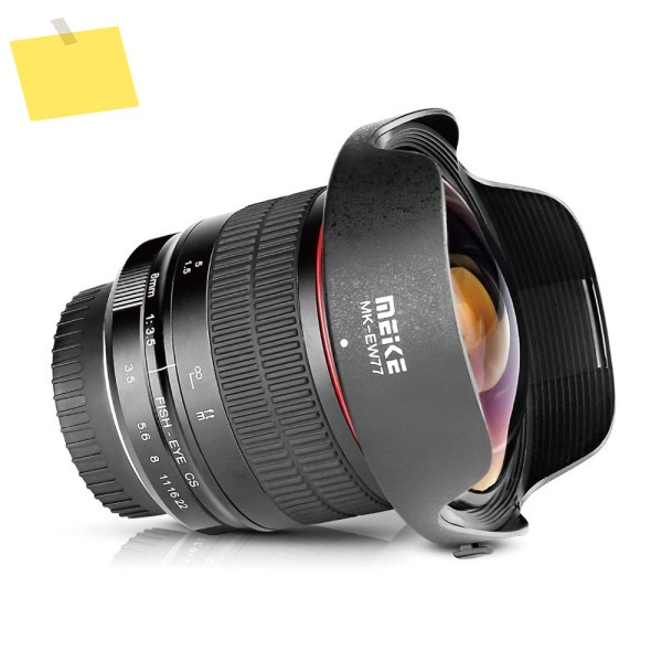 Meike 8 미리메터 f3.5 초광각 어안 렌즈 캐논 EOS EF니콘 F 마운트 카메라 APS-C풀 프레임 제품 이미지