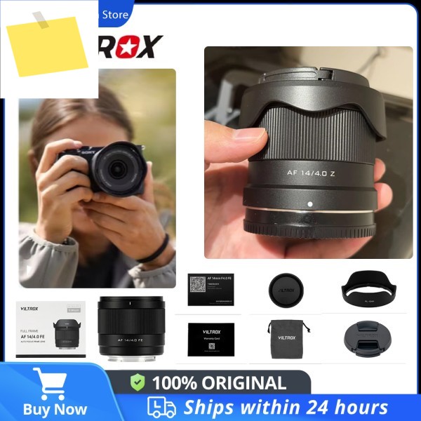 VILTROX AF 14mm F4 에어 풀프레임 렌즈, 소니 E, 니콘 Z, Z7 마운트 미러리스 카메라용 제품 이미지