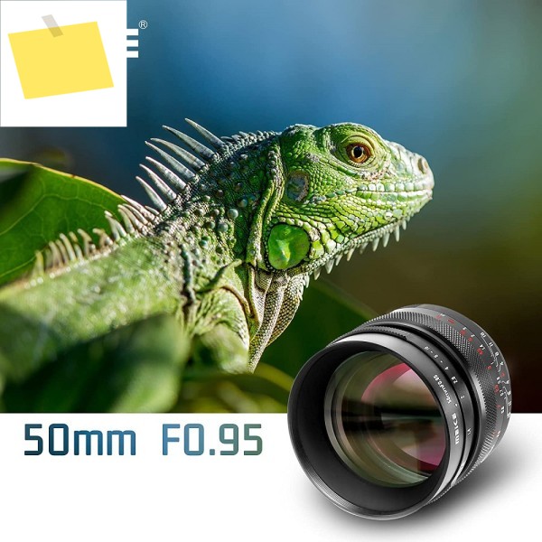 메이케 50mm f0.95 대구경 수동 초점 프라임 렌즈 APS-C 소니 E-마운트 ZV-E10 II NEX 5R 6 7 A6600 제품 이미지