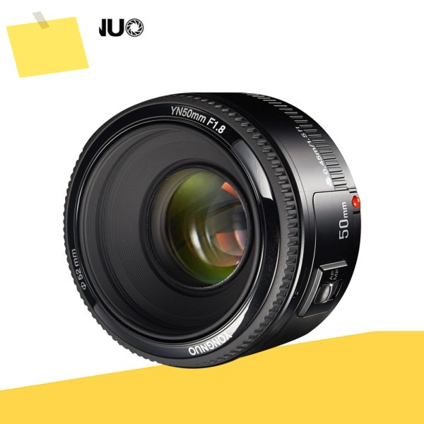 YONGNUO 대형 조리개 표준 프라임 렌즈, AF 고정 초점 소형 카메라 캐논 70D 5D3 DSLR YN50mm F1.8 제품 이미지