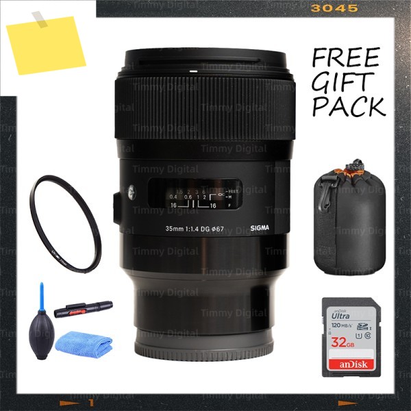 시그마 35mm F1.4 DG HSM 아트 렌즈 니콘 F, 소니 E-마운트, 풀프레임, 프라임 제품 이미지