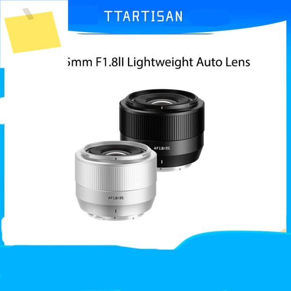 티타리전 35mm f1.8 II 자동 초점 APS-C 렌즈 - 후지 X 소니 E 니콘 Z 마운트 카메라 XA7 XT100에 이상적 제품 이미지