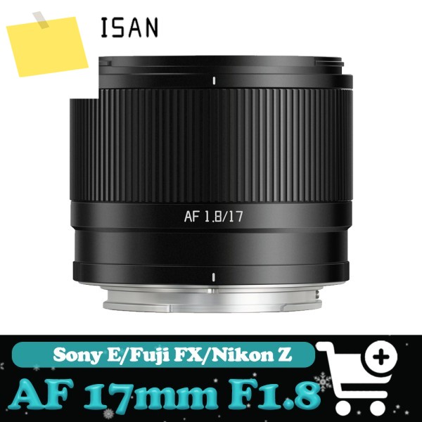 TTArtisan AF 17mm F1.8 Air APS-C 초광각 자동 초점 렌즈 대구경 프라임 소니 A6400, 후지 X-E2, 니콘 Z6 호환 제품 이미지