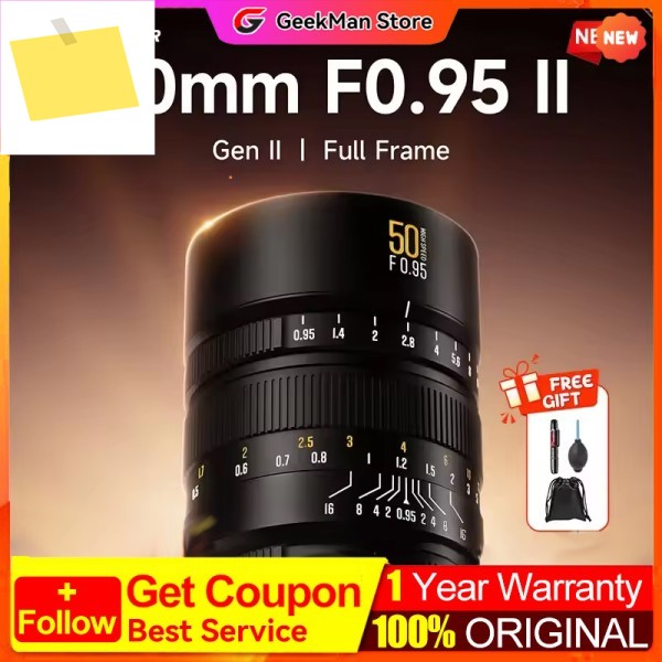 Brightin Star 50mm f0.95 II 풀 프레임 수동 초점 렌즈소니 E용, 니콘 캐논, RF, L 마운트용 제품 이미지