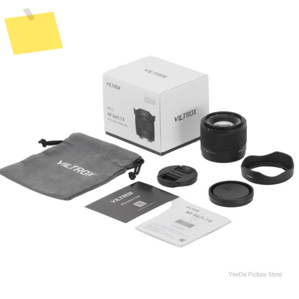 VILTROX AF 56mm F1.7 APS-C 자동 초점 렌즈, 후지필름 X, 니콘 Z, 소니 E 마운트 카메라용 대구경 인물 제품 이미지