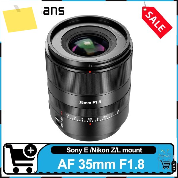 7artisans AF 35mm F1.8 풀프레임 자동 초점 렌즈 대구경 소니 A7S, 니콘 ZFC, 라이카 L 호환 제품 이미지