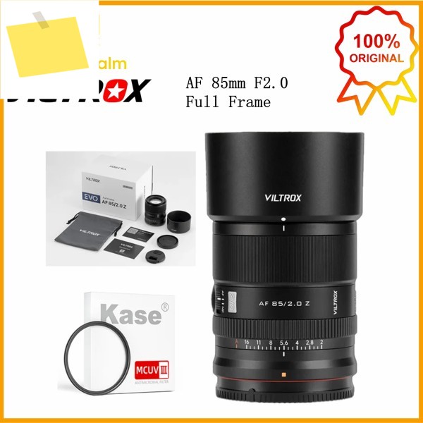 신품 ! Viltrox AF 85mm F2.0 EVO Sony E Nikon Z STM Autofocus Low-Light Clarity 용 풀 프레임 자동 초점 카메라 렌즈 제품 이미지