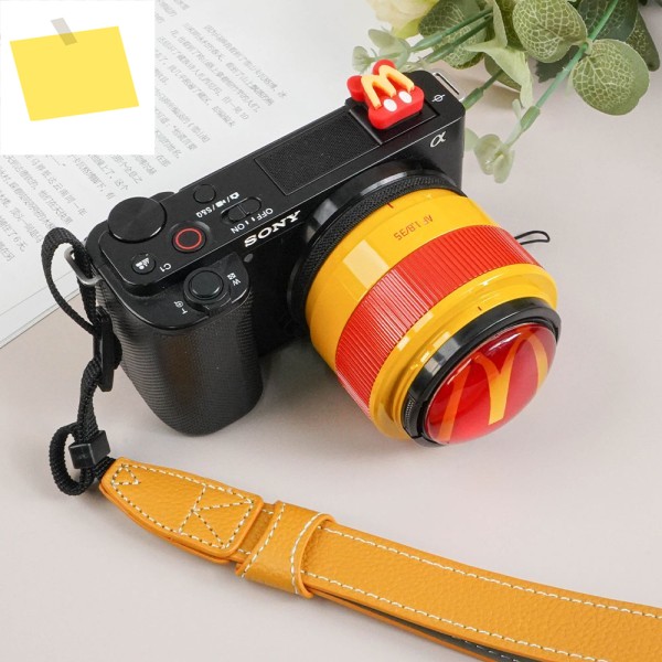 오렌지 TTArtisan 35mm F1.8 II APS-C AF 자동 초점 렌즈 소니 E, 후지 X 마운트 미러리스 카메라 A6600 NEX XT50 호환 제품 이미지