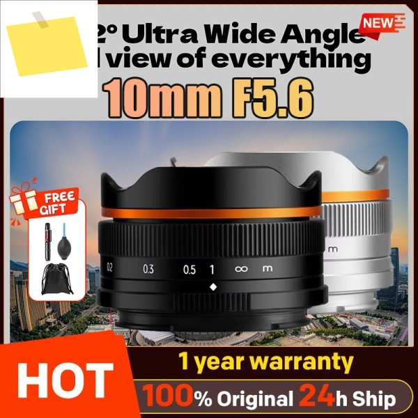 Brightin Star 10mm F5.6 어안 광각 APS-C 미러리스 카메라 렌즈소니 ZV-E10 A6400용, 캐논 EF-M용, 니콘 Z용 · 제품 이미지
