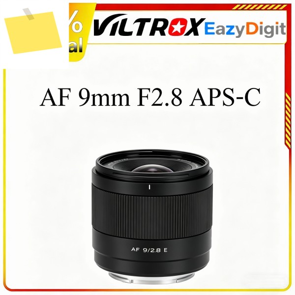VILTROX 33mm f1.4 소니 E 마운트 렌즈 자동 초점 카메라 인물 촬영용 컴팩트 대구경 APS-C A6400 호환 제품 이미지